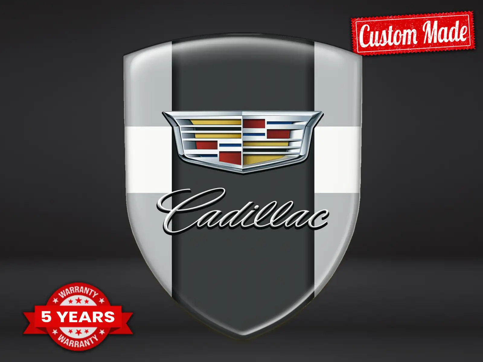 Cadillac Windschutzaufkleber Edition Hochwertig Modern